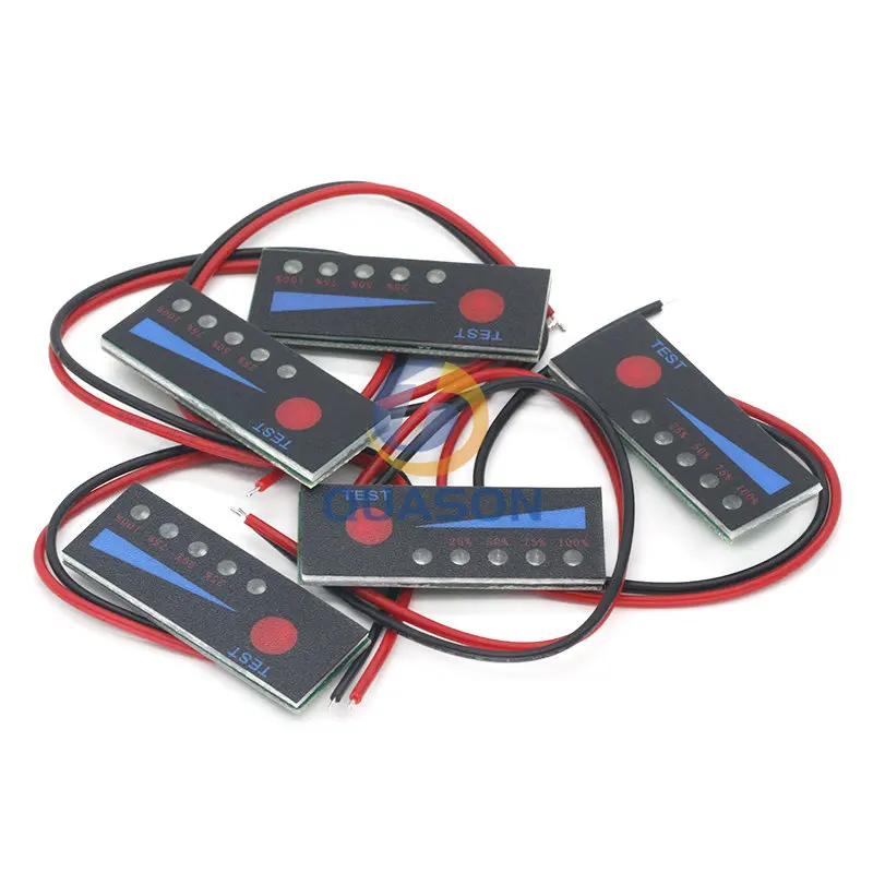 1S 2S 3S 4S 5S 6S 7S 4.2V-29.4V Lithium Battery Li-po Li-ion Capacity Indicator Board Power Display Charging Charge LED Tester