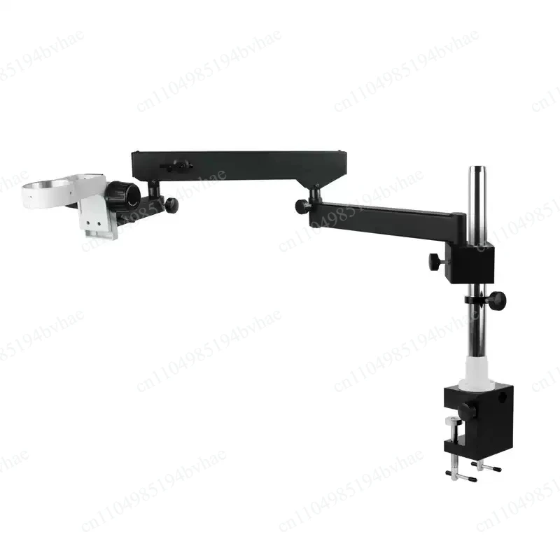 Articulated arm clamp bracket with adjustable 76mm focusing frame and three-dimensional suspension bracket