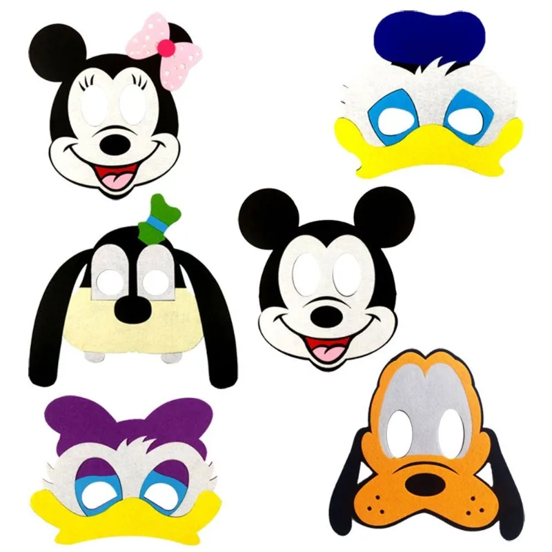 Mickey Minnie Donald Duck animation cartoon cute children's mask creative personality Halloween Christmas cosplay accessories