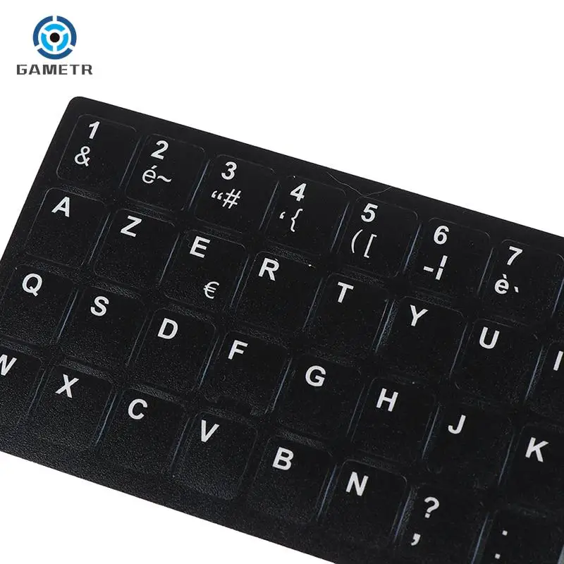 Stiker Keyboard Laptop tahan air 1 buah, tata letak Keyboard Portugis/Spanyol/Prancis/Korea/Italia/Ibrani/Thai