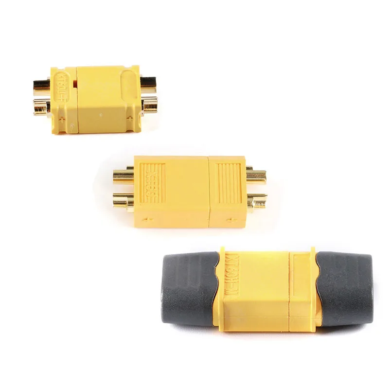 10PCS XT60/XT60U/XT60H With Sheathed Shell Aviation Model Power Battery Plug - Male-Female Wires Type Aviation Model Plug