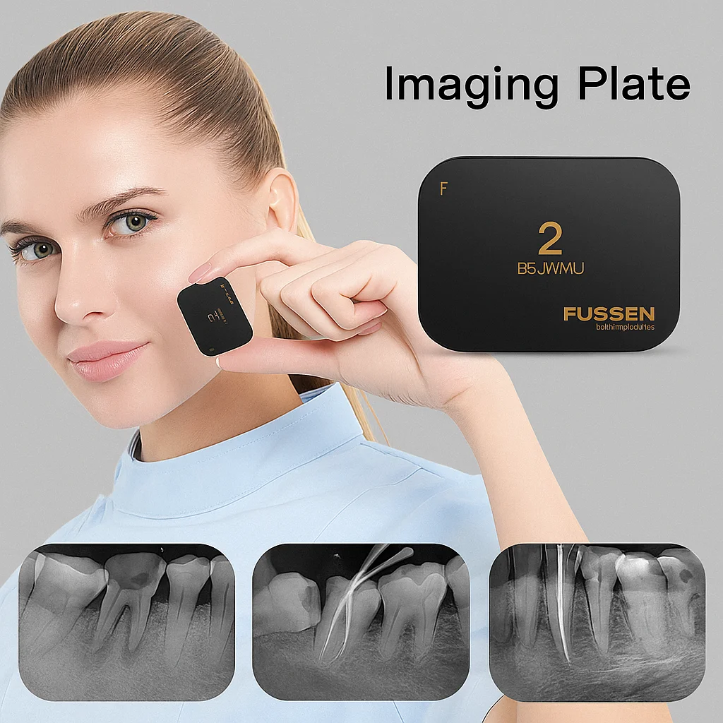 Portable Dental X-Ray Scanner Medical Radiovisograph Digital Sensor RX Dental Match Plate 0# 1# 2# 3# Imaging Plate for Fussen