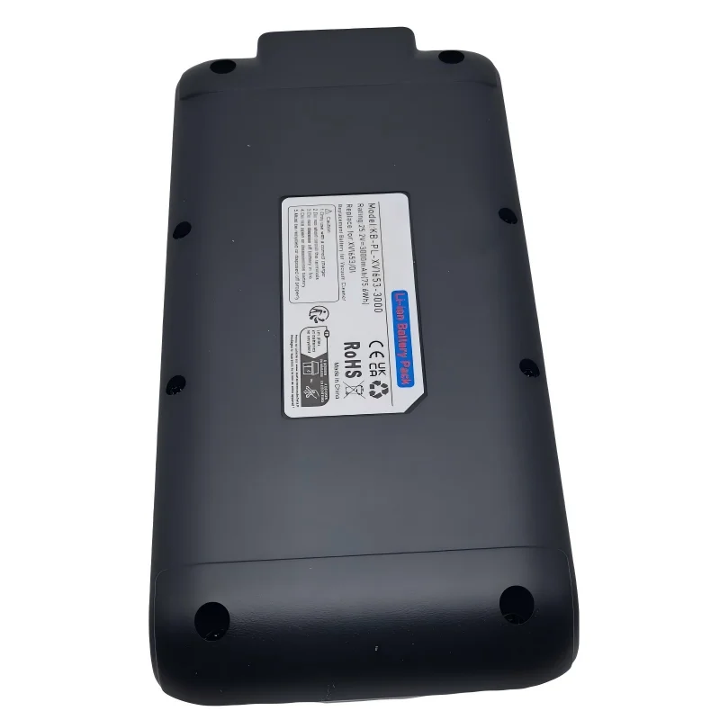 25.2V 3000MAH lithium battery is suitable for Philips vacuum cleaner Xc5041, XC5043, XC5141.XC5142.XC5242.XC5243 and XC5244