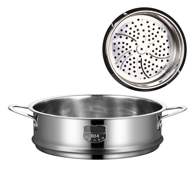 Universal  Insert Pans Food  Basket Stainless Steel Steaming Rack