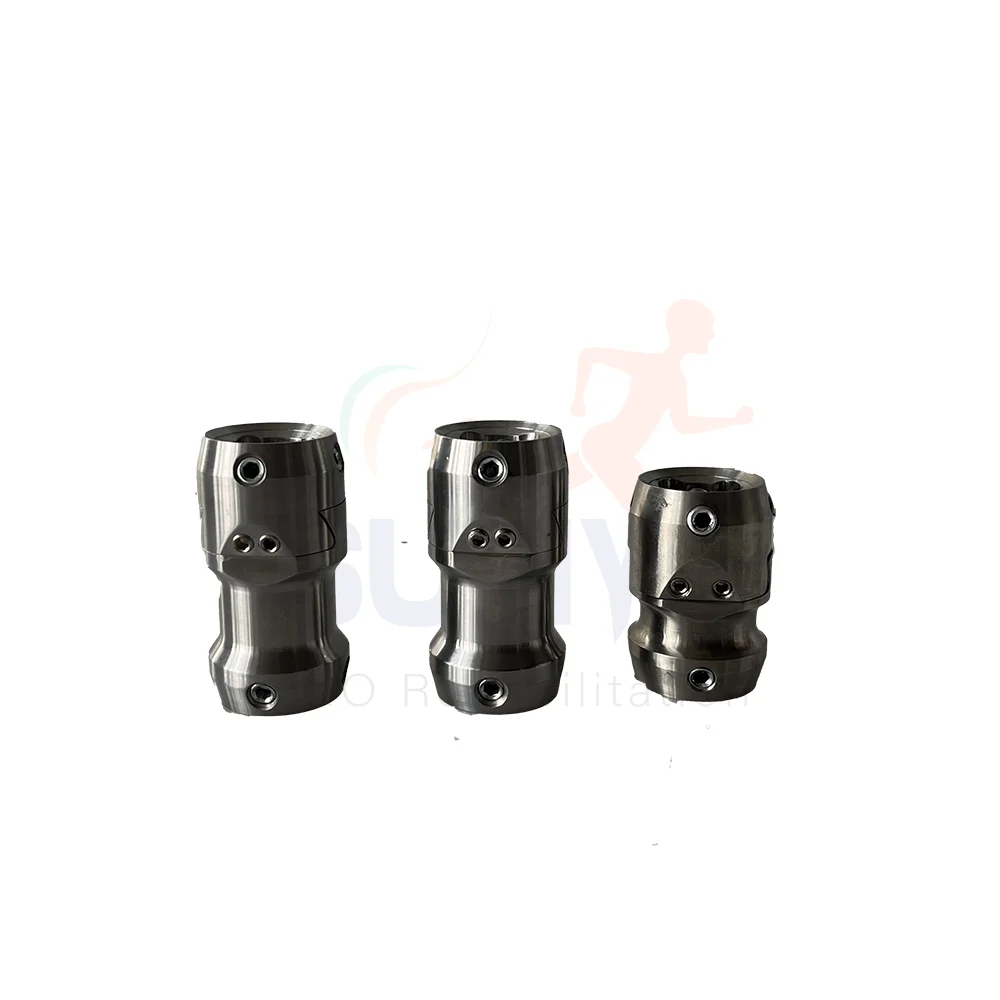 Different Type Prosthetic Limb Accessories Adapters Leg Prosthesis  Double Adapter Horizontally movable and sliding