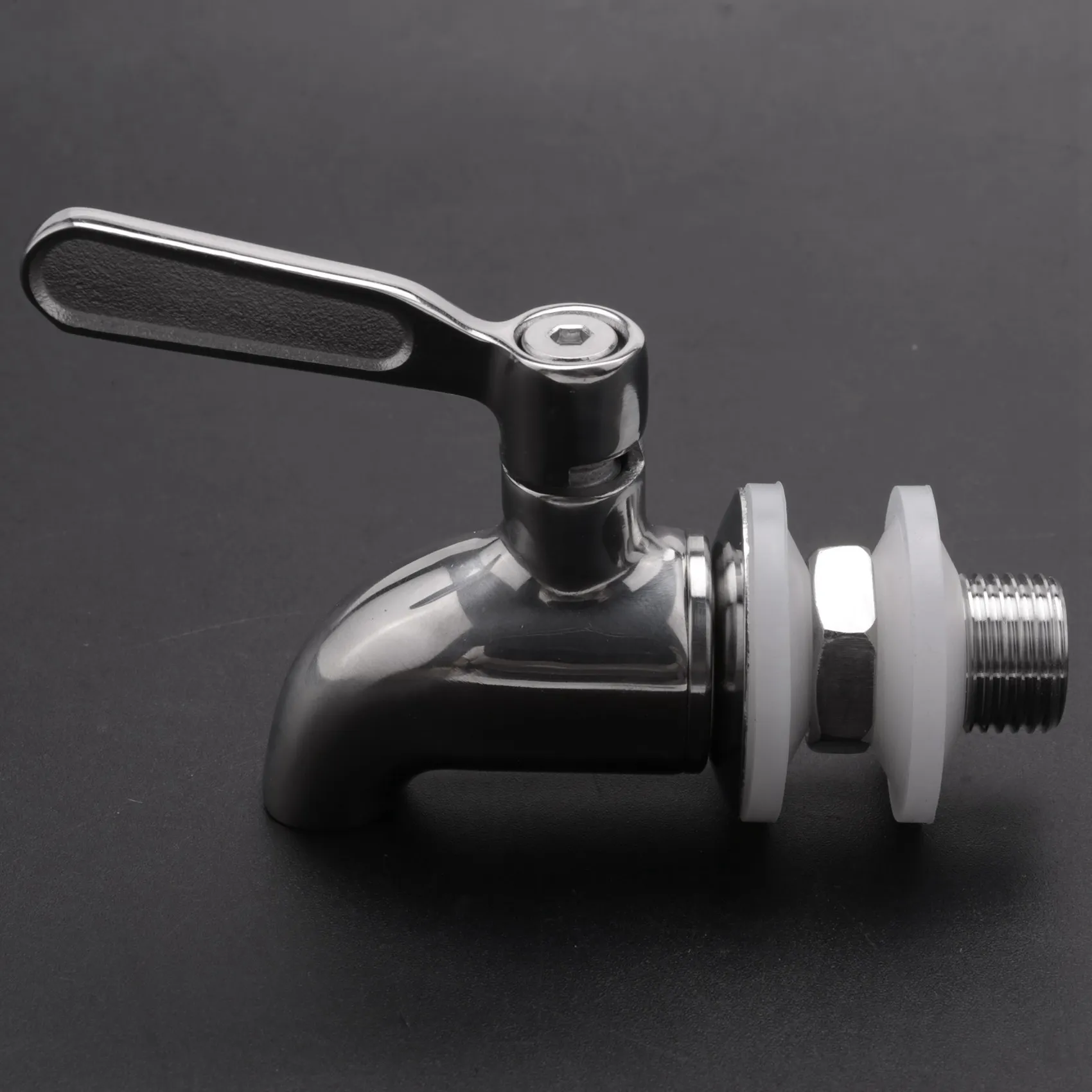 

AB42-3X Stainless Steel Faucet Tap Draft Beer Faucet For Brew Fermenter Wine Draft Beer Juice Dispenser Drink Fridge Kegs