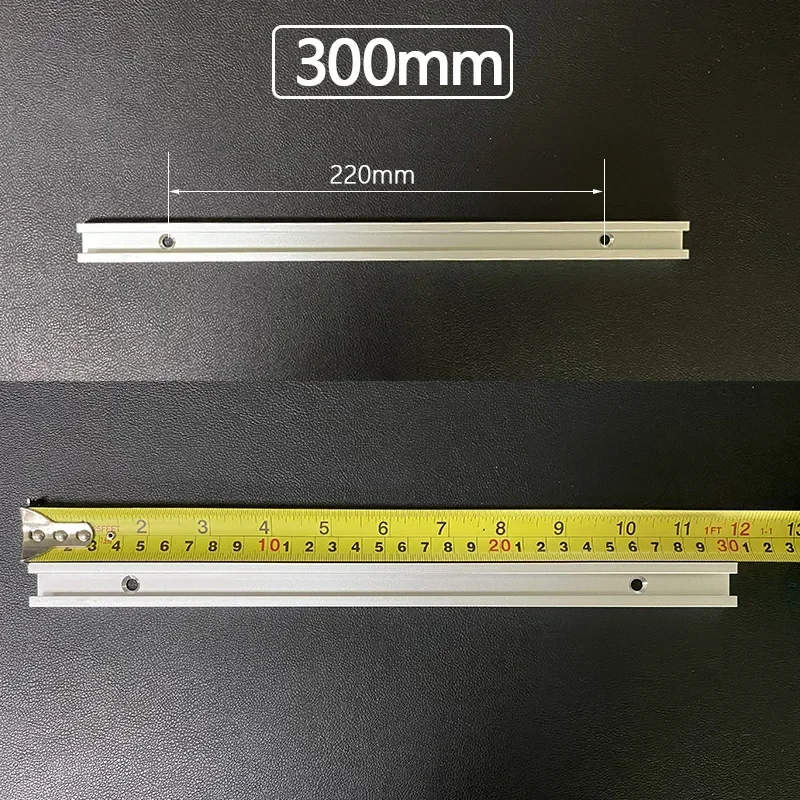 Universal Track for Woodworking, Double-Cut Profile T Track and Bolt Knob, Miter  Sliding Nut T-Slider