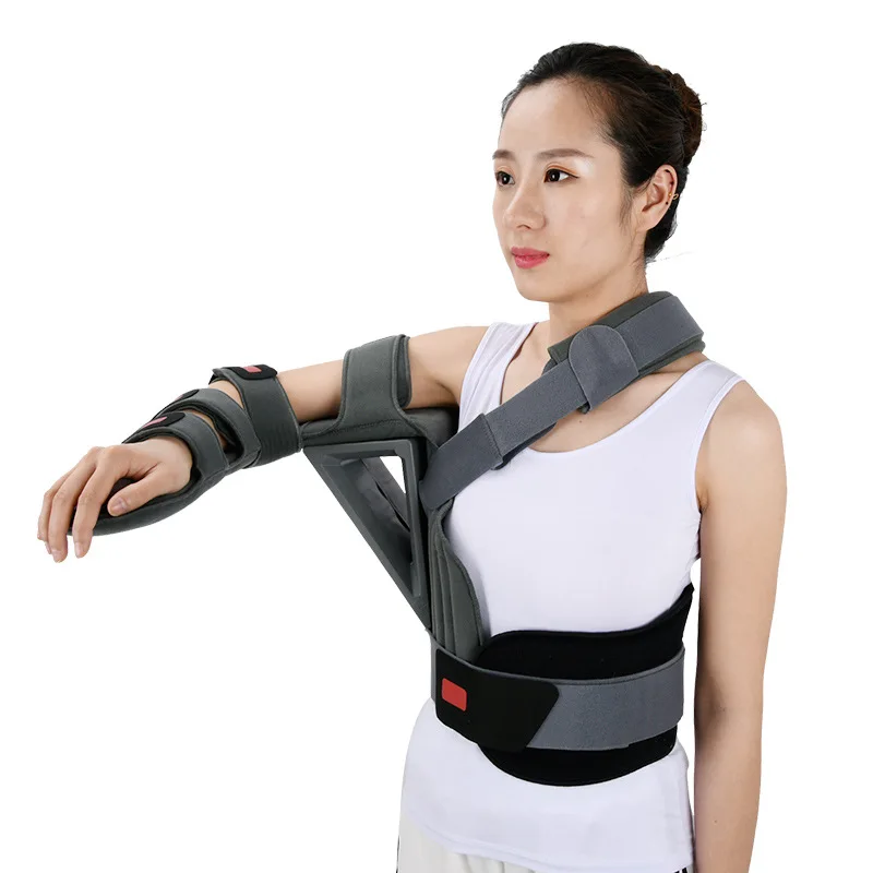 Adjustable Shoulder Abduction Fixation Brace Elbow Injury Shoulder Dislocation Orthosis Humerus Fractures Rehabilitation Brace