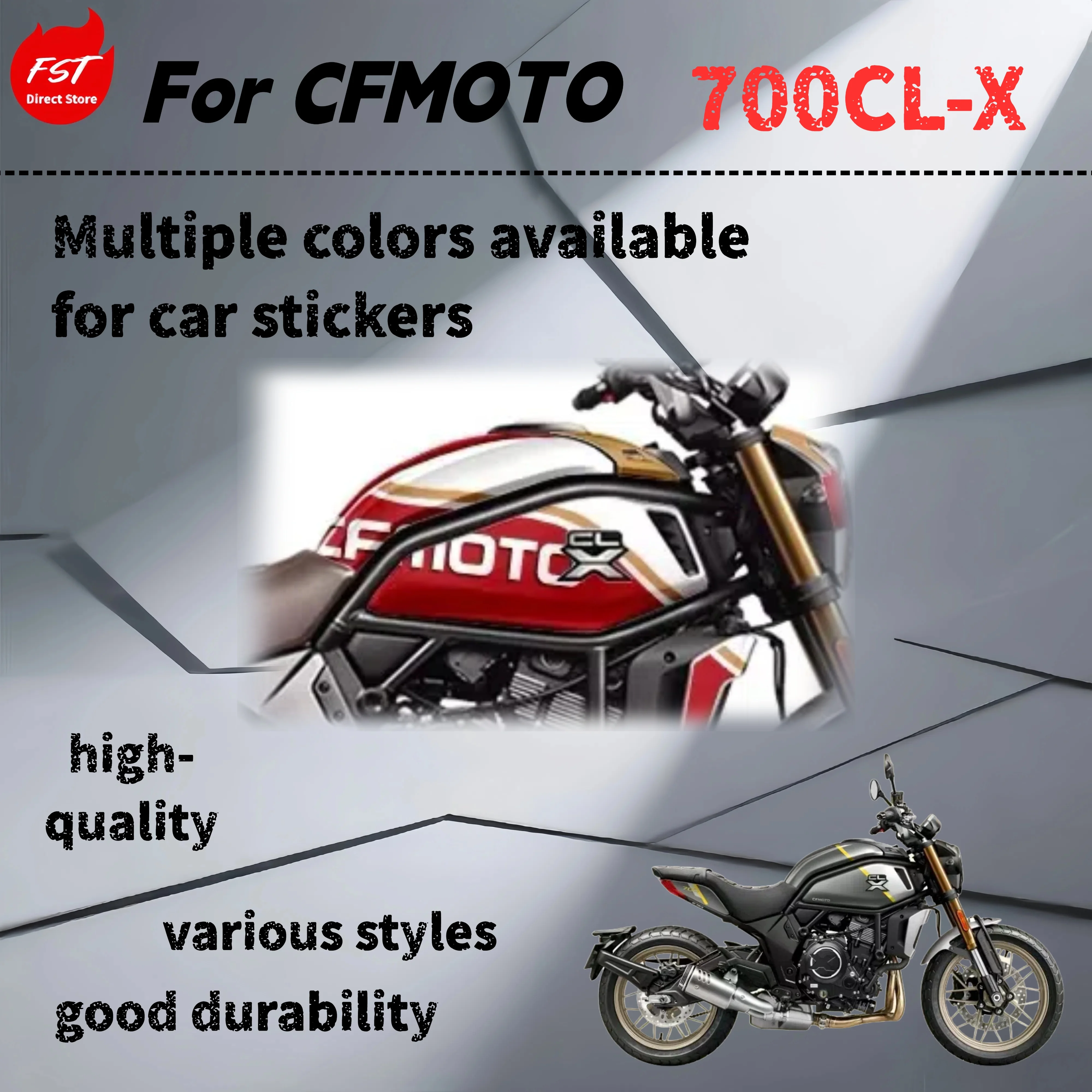 

For CFMOTO 700CL-X decals modified full car stickers body car stickers motorcycle modification accessories