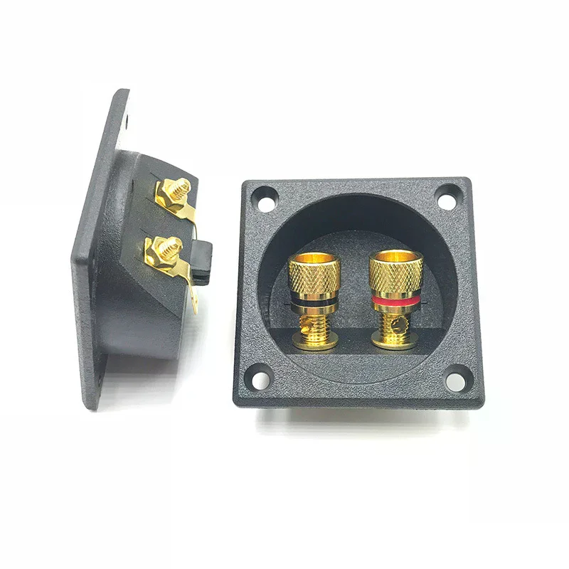 Car Stereo Speaker Box Terminal Round Spring Cup Connector Subwoofer Plug Speaker Terminal Cup Round Spring Cup Subwoofer Plug