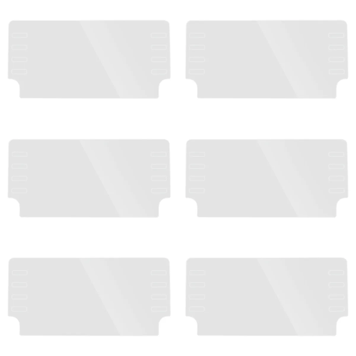 

6X последняя Автомобильная Hd закаленная стеклянная Защитная пленка для экрана подходит для Honda Accord 2018