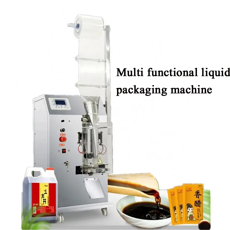 PBOBP Automatic Liquid Packing Machine For Soy Sauce Vinegar Buffalo Milk Juice Edible Oil Metering Food Filling Sealing Packer