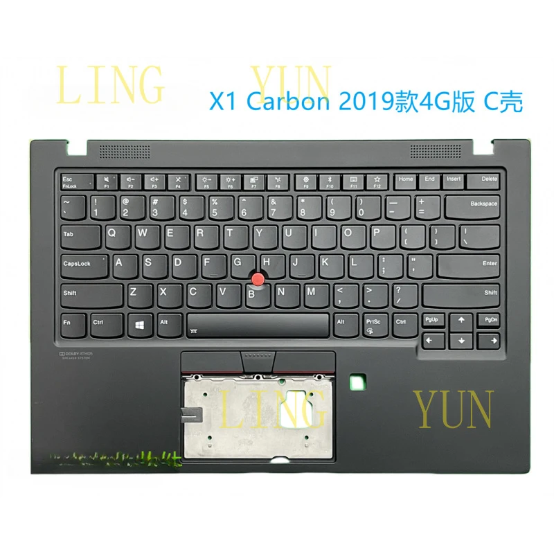 z  for  Lenovo ThinkPad X1 Carbon 2019 7TH 4G Version 2019 Model 4G Version C Shell Keyboard Assembly