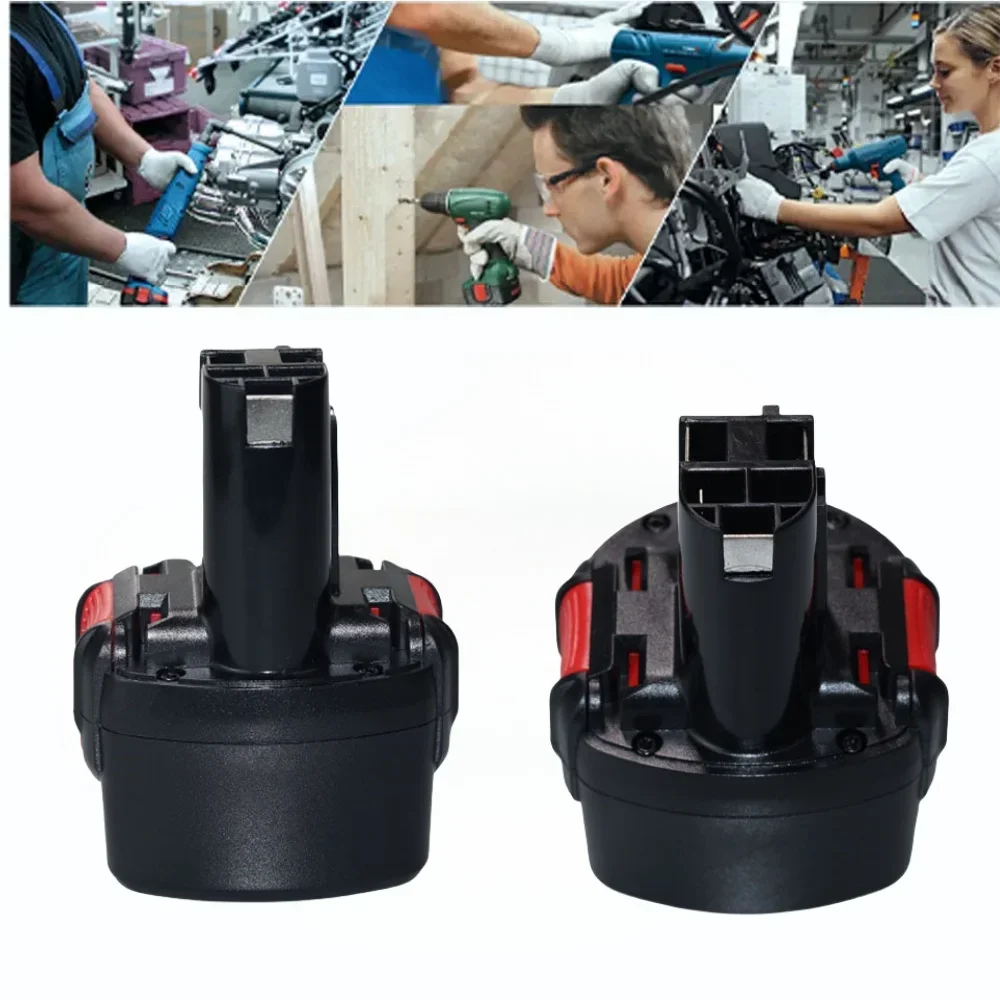 For Bosch 9.6V 4800/6800/9800/12800mAh Ni-MH Rechargeable Battery Power Tools PSR 960 BH984 BAT048 BAT119 Replacement battery