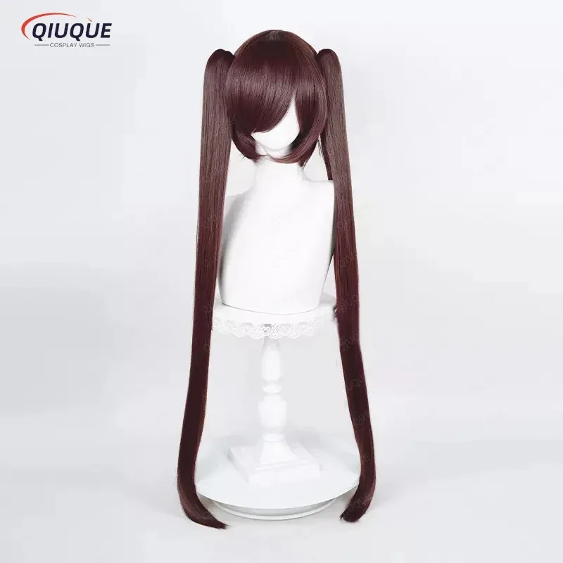 Peruka Cosplay CyMiku 90cm Długie Kucyki Krótkie ZCN46L39 Proste Warkocze Damska Uniwersalna Odporna na Ciepło Syntetyczna Peruka +