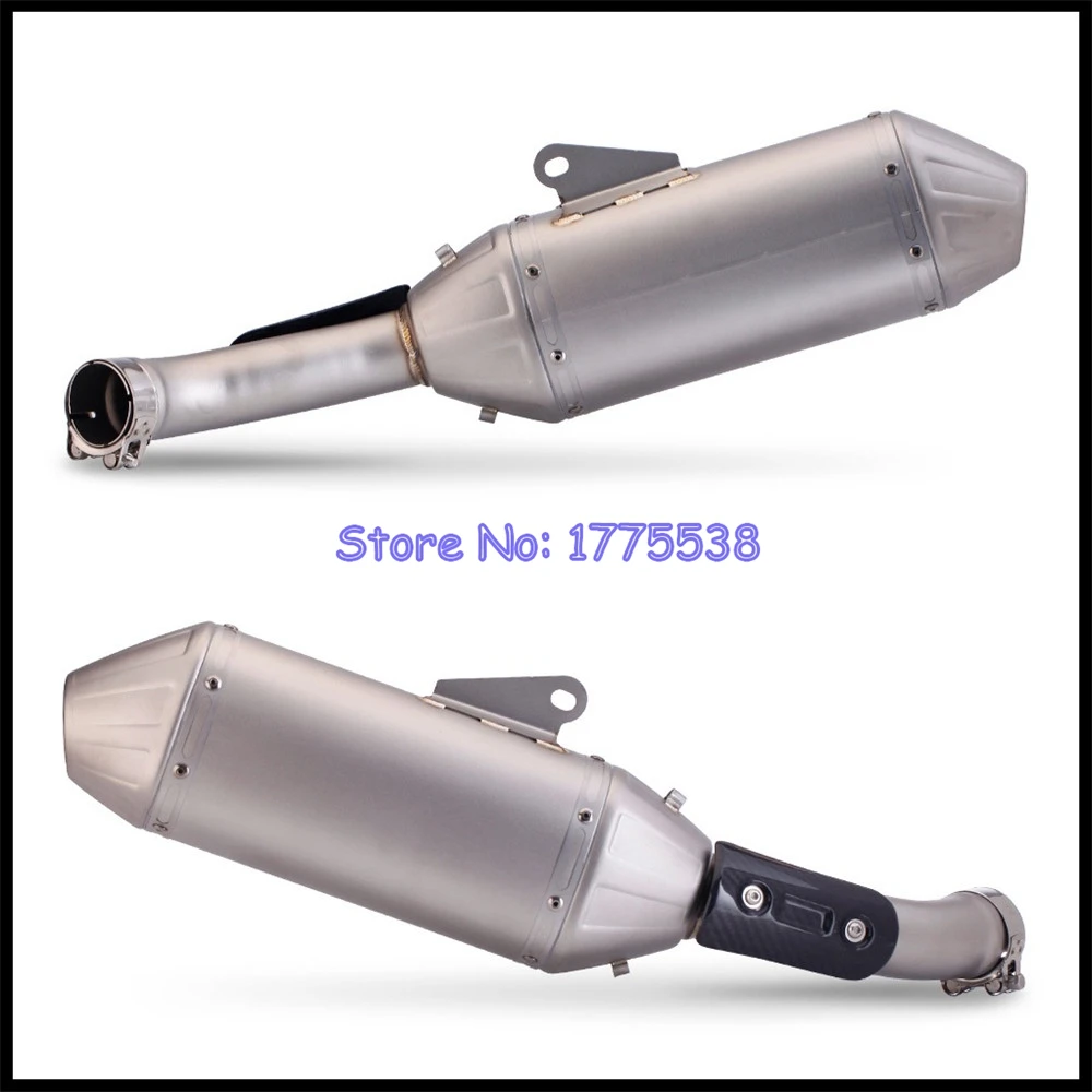 For Husqvarna SVARTPILEN 401 250 125 VITPILEN 401 250 2020 2021 2022 2023 Motorcycle Exhaust Mid Link Pipe Escape Moto Muffler