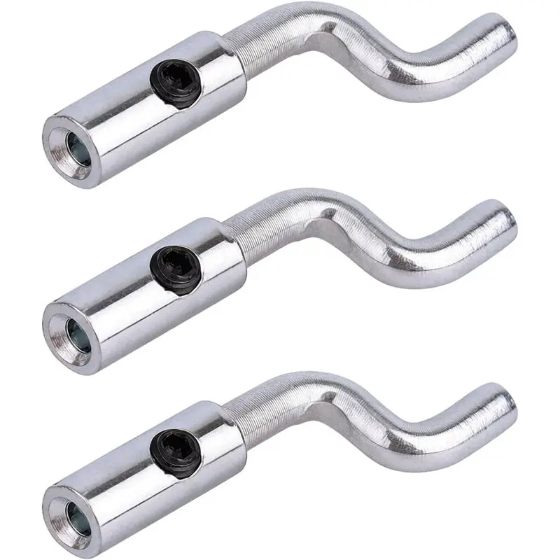 M12K-For Lawn Mower Go Kart Mini Bike Compatible 3Pcs Z-Bend Throttle Cable Ends, Universal Adjustable Z Head Wire Stop Kit Fitt