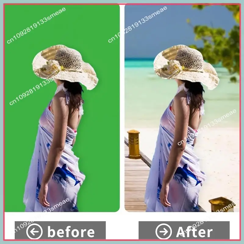 

N94R Solid Background Non-Gloss Collapsible High Density Screen For Photo Studio, For Video Photography,3X2m