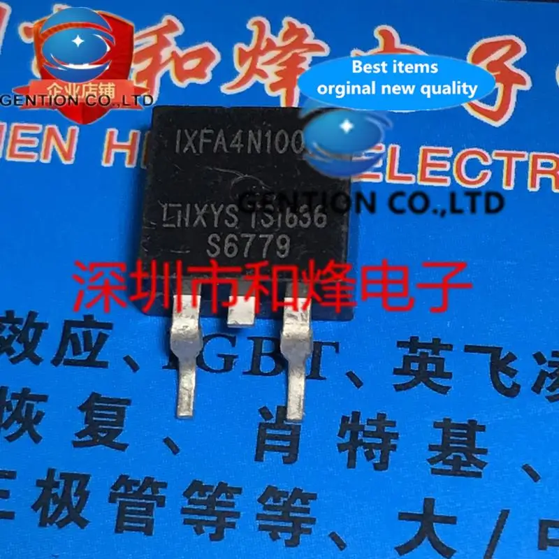 

10 шт. IXFA4N100P TO-263 1000 В 4 А в наличии 100% новые и оригинальные