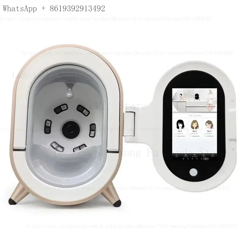 

2026 Korea M9 Magic Mirror Facial Skin Analysis System 4D Camera Skin Tester for Comprehensive Facial Skincare Evaluation