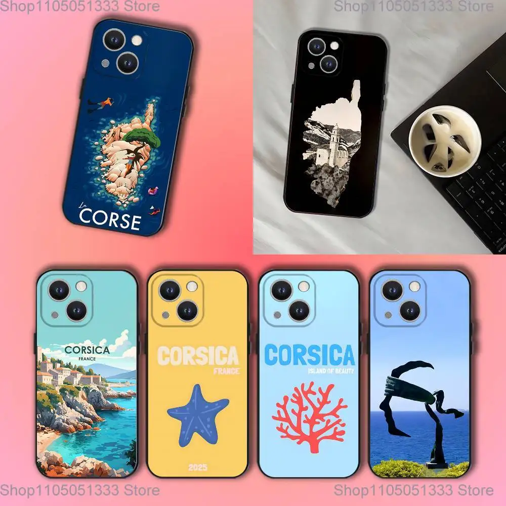 

Fresh Summer Fruit Lemon Cherry Phone Case For iPhone 17,16,15,14,13,12,11,Pro,XS,Max,XR,Plus,E,SE4,Mini Black Soft Cover