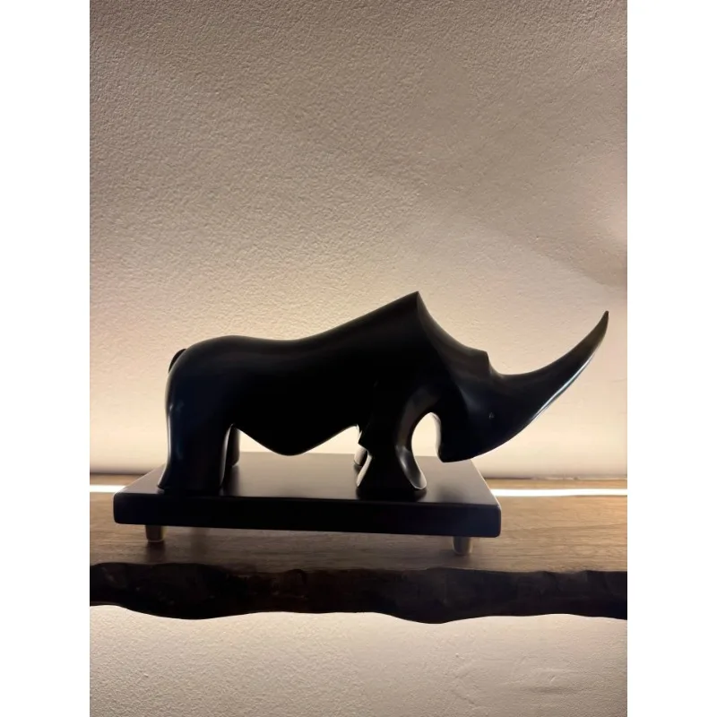 Desk Recruitment Brass Rhino Home TV Cabinet Wine Cabinet High Sense Niche Light Luxury High-end Entrance Decorative Ornament