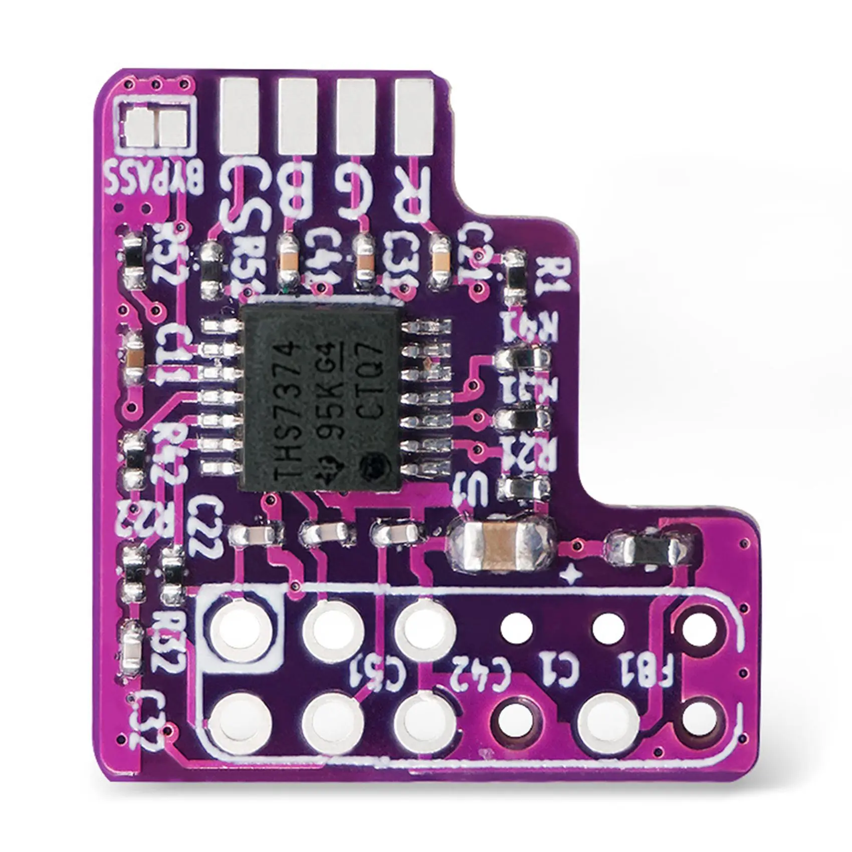 Para n64 rgb mod para consoles n64 ntsc n64 ntsc para rgb módulo de saída rgb mod chip