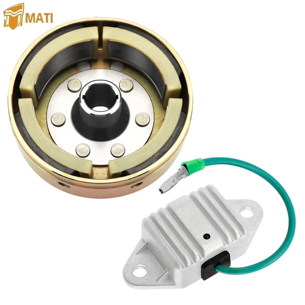 MATI Magneto Stator Flywheel Rotor & Voltage Regulator for Yamaha Blaster 200 YFS200 1988-2006