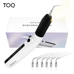 LED Dental Wireless Ultrasonic Activator Endo Ultra Activator Ultrasonic Washing Tooth with 6 Tips Dentistry Tools