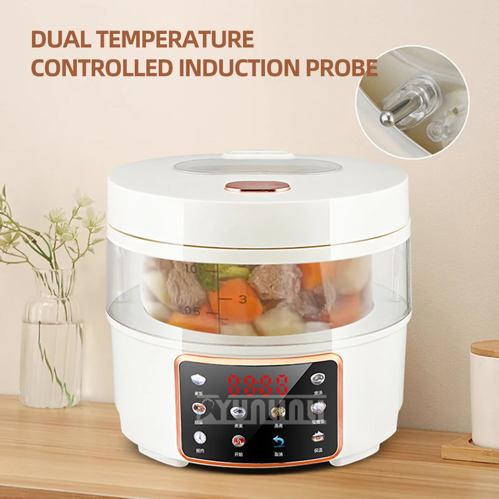 

Intelligent Rice Cooker 2 LMulti Cooker Glass Cuoci Riso