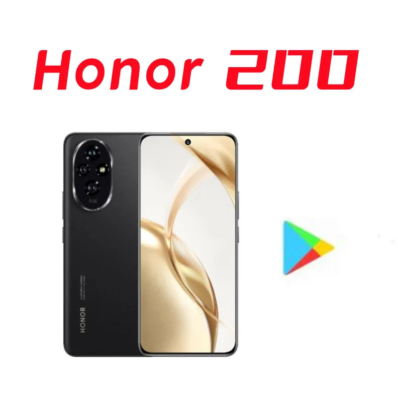 جديد HONOR 200 5G 6.7 بوصة OLED شاشة منحنية Snapdragon 7 Gen 3 ثماني النواة 50MP كاميرات ثلاثية 100 واط SuperCharge