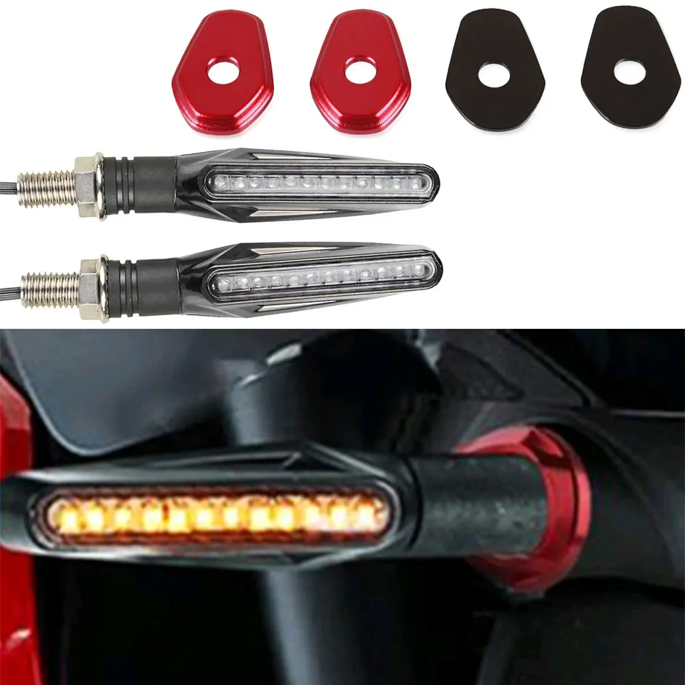 For Suzuki GSX-R600 GSX-R750 GSXR 750 SRAD GSX-R1000 GSX-R 1300 Hayabusa Motorcycle LED Turn Signal Indicator Adapter Spacers
