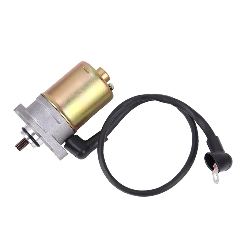 

Precisionn 49Cc 50Cc 60Cc 80Cc GY6 139QMB Electric Starter Motor For Yamoto, Kazuma, Taotao, Coolster, Sunl, BMS, Redcat, Eton