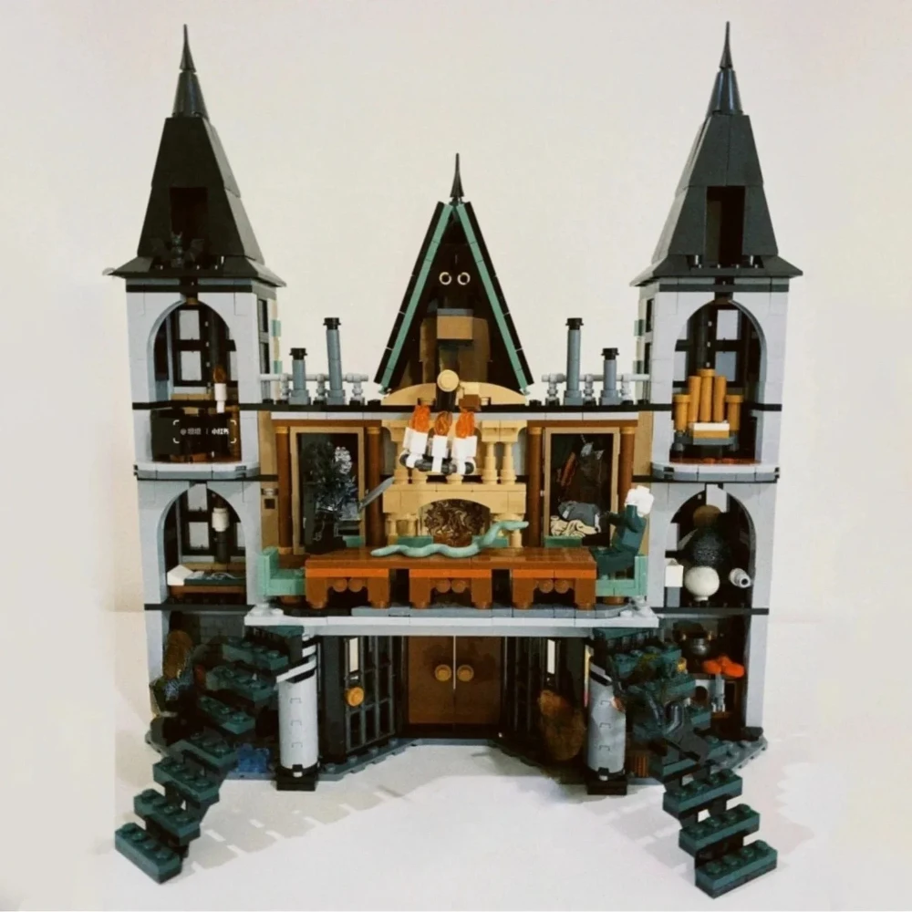 2025 NEW MOC Manor Modular Building Blocks Sets Compatible With Legoed Particles Suitable For Christmas Gifts 76453