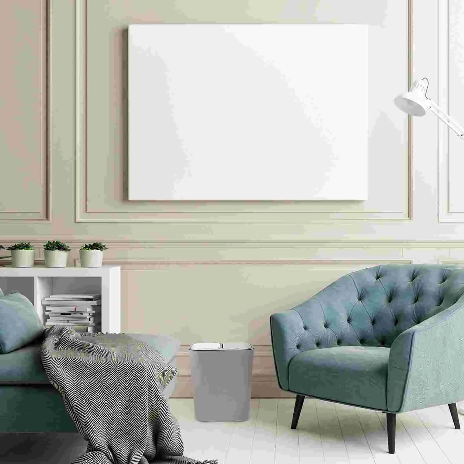 Dry Wet Classified Trash Can Dual Compartment Waste Bin Garbage Can Trash Container trash bin trashcan