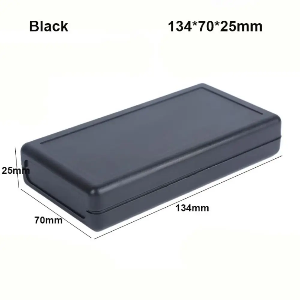 New Waterproof Project Enclosure Boxes White Black ABS Plastic Storage Case 9 Styles Housing Instrument Case Electronic Supplies