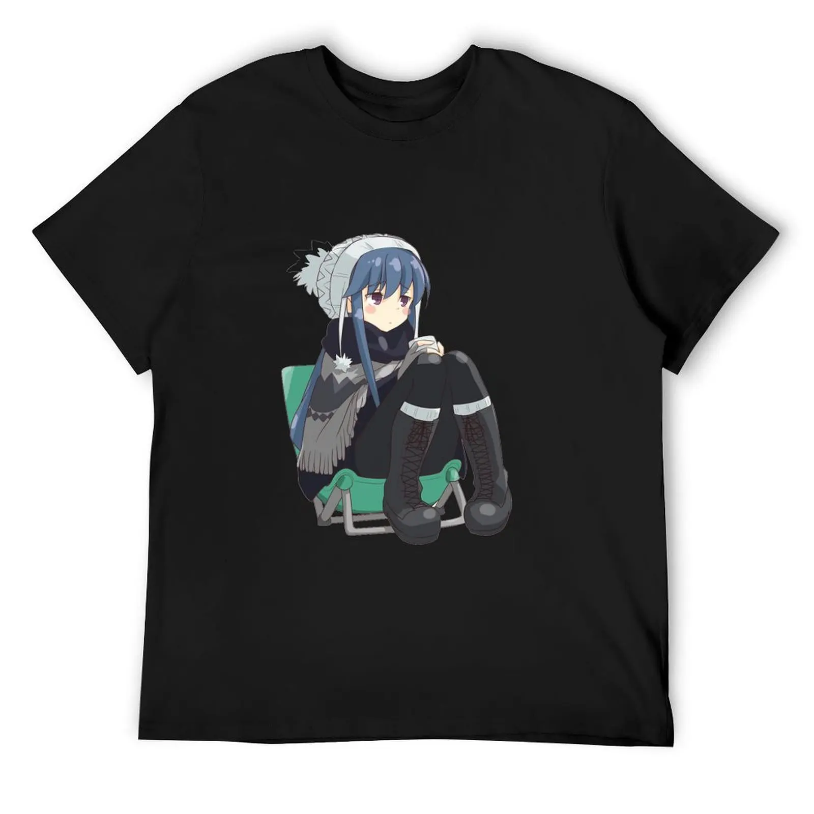 Rin Shima | Yuru Camp (Laid-Back Camp) T-Shirt blanks customs tshirts for men