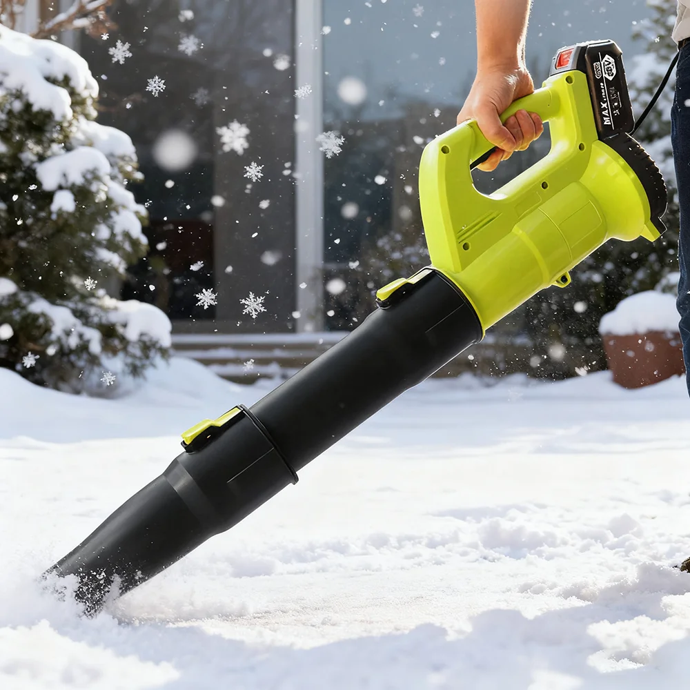 เครื่องเป่าลมไร้สาย เครื่องเป่าลมแบบใช้แบตเตอรี่ เครื่องเป่าลมอเนกประสงค์ เครื่องเป่าลมน้ำหนักเบา เครื่องเป่าหิมะ เครื่องกำจัดใบไม้ในสวน