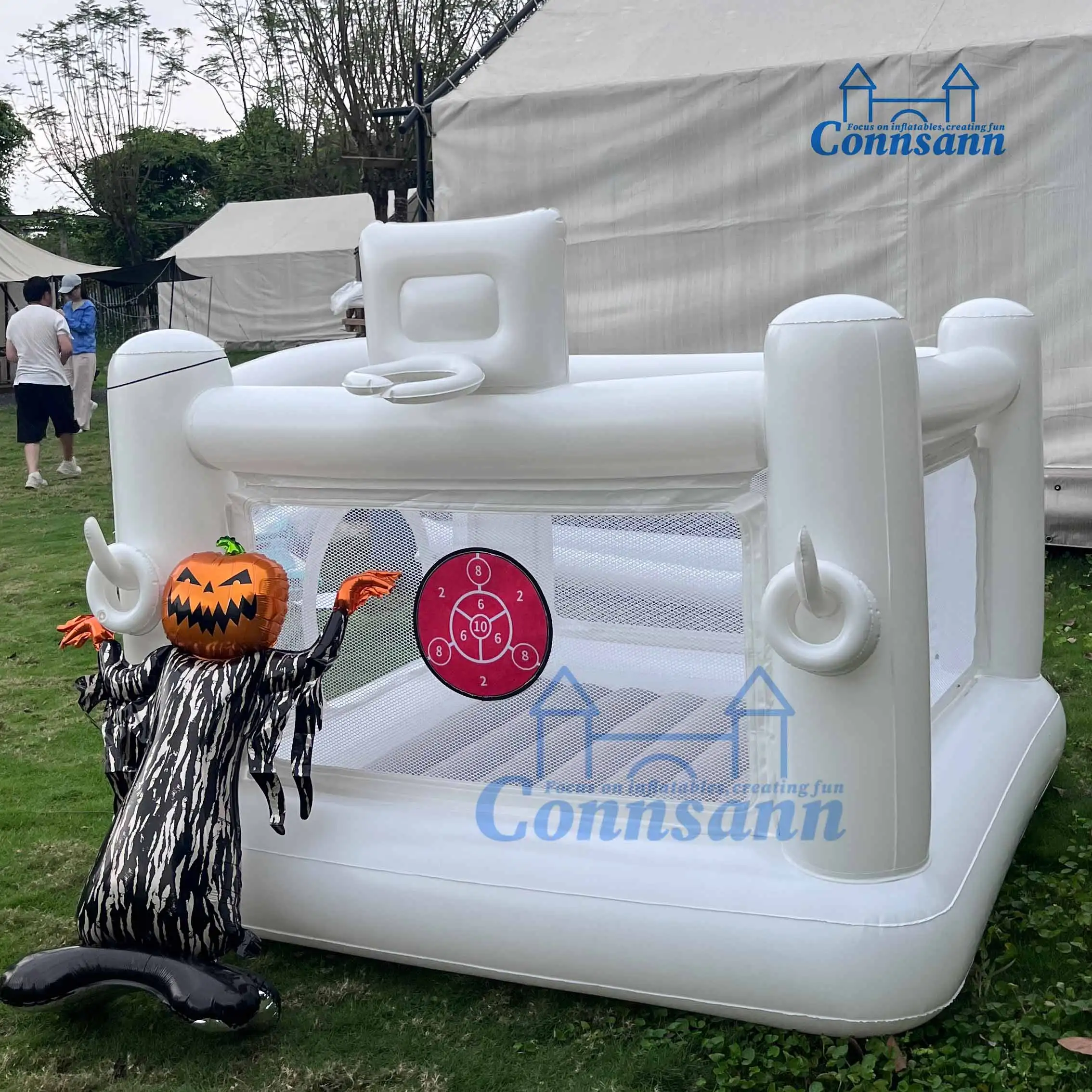 Springkussentrampoline - Leuke en compacte speelruimte voor baby's, perfect voor stuiteren en speeltijdavonturen