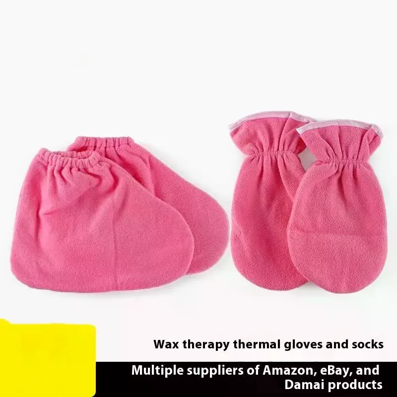 1 زوج العزل الرعاية قفازات الفانيلا مرونة افتتاح مسمار حماية اليد العلاج البارافين الشمع قفازات قابلة لإعادة الاستخدام تدفئة للنساء