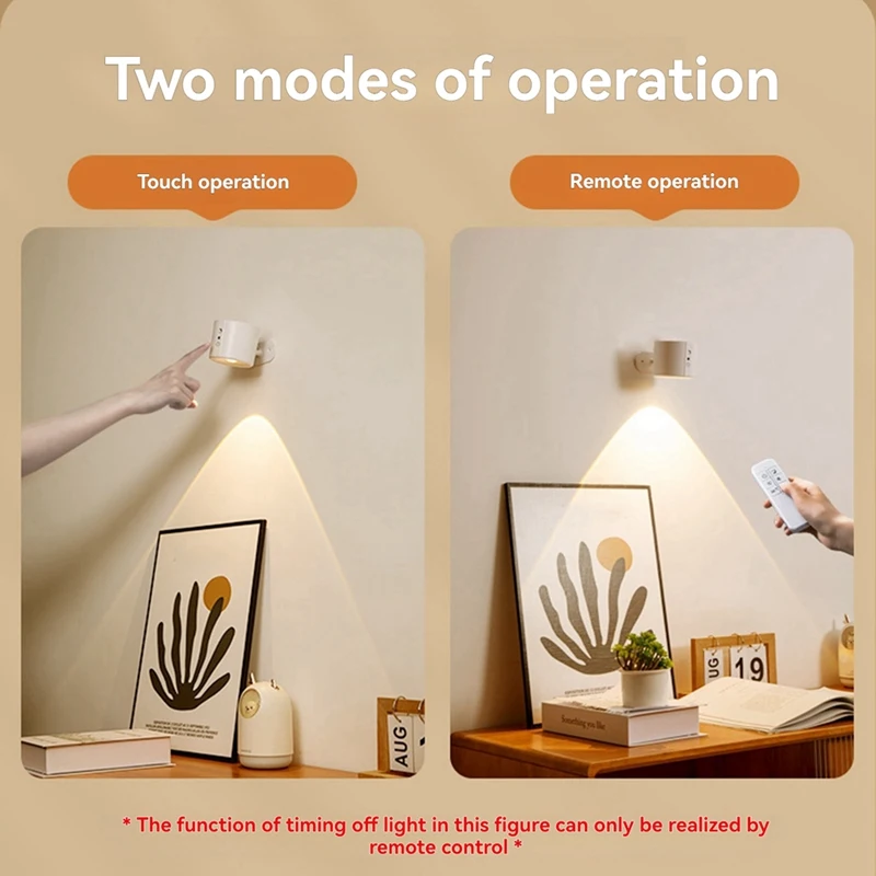 Abpq-livre de unhas dupla cabeça luz quente lâmpada de parede casa quarto lâmpada de cabeceira corredor atmosfera avançada nightlight