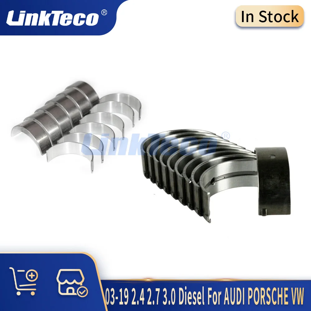 STD Auto Engine Parts Zestaw łożysk głównych i korbowodu Fit Kit 03-19 2.4 2.7 3.0 L T Diesel Do AUDI A5 A6 PORSCHE VW Con rod