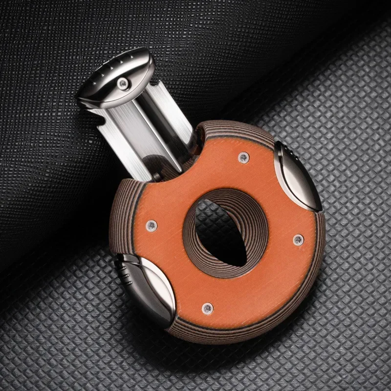 Cigar Cutter Double V Cut   Alloy Cigar Cutter Guillotine Portable Travel Cigar Scissor Smoking Accessories