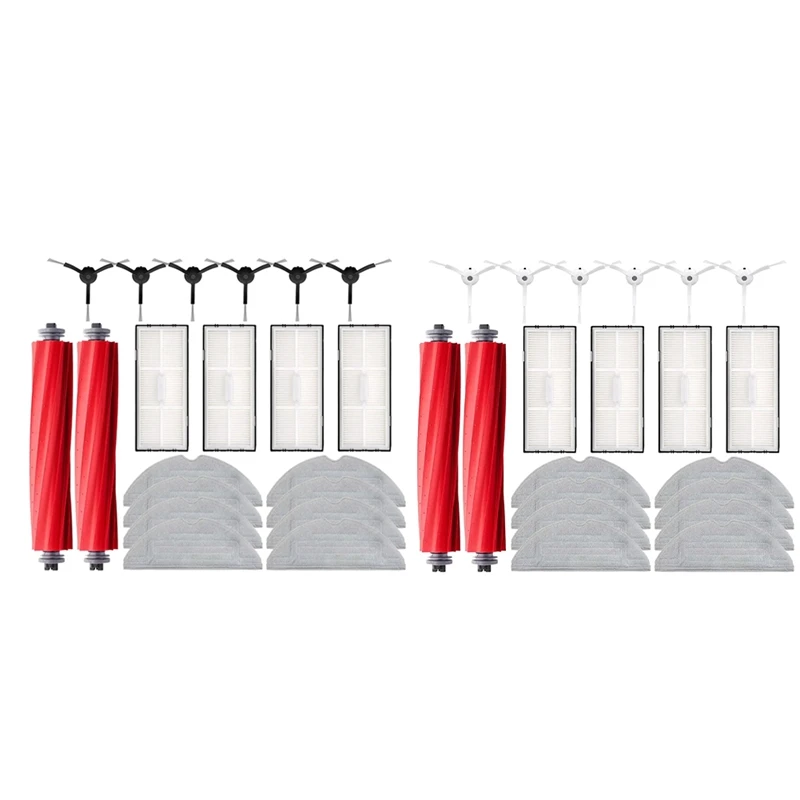 Сменные принадлежности для робота-пылесоса Roborock S7 Maxv Ultra S7 Pro, швабра с Hepa-фильтром, пылесборник, вращающаяся щетка