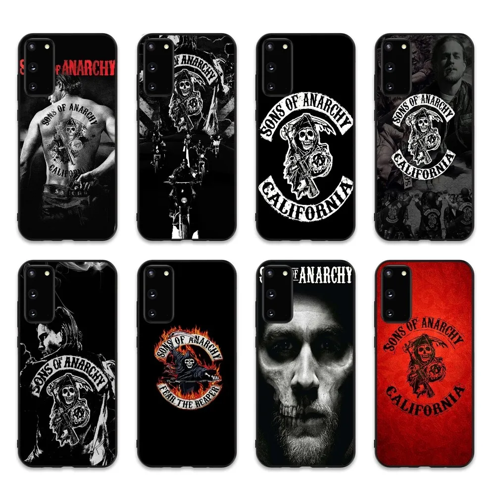 S-Sons of A-Anarchy TV Phone Case For Samsung S 9 10 20 21 22 23 30 23 24 plus lite Ultra FE S10lite Fundas