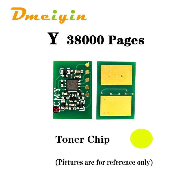 for OKI ES9431/ES9541/Pro9431/Pro9541 38k Pages Toner Chip  BK C M Y Color EUR Version