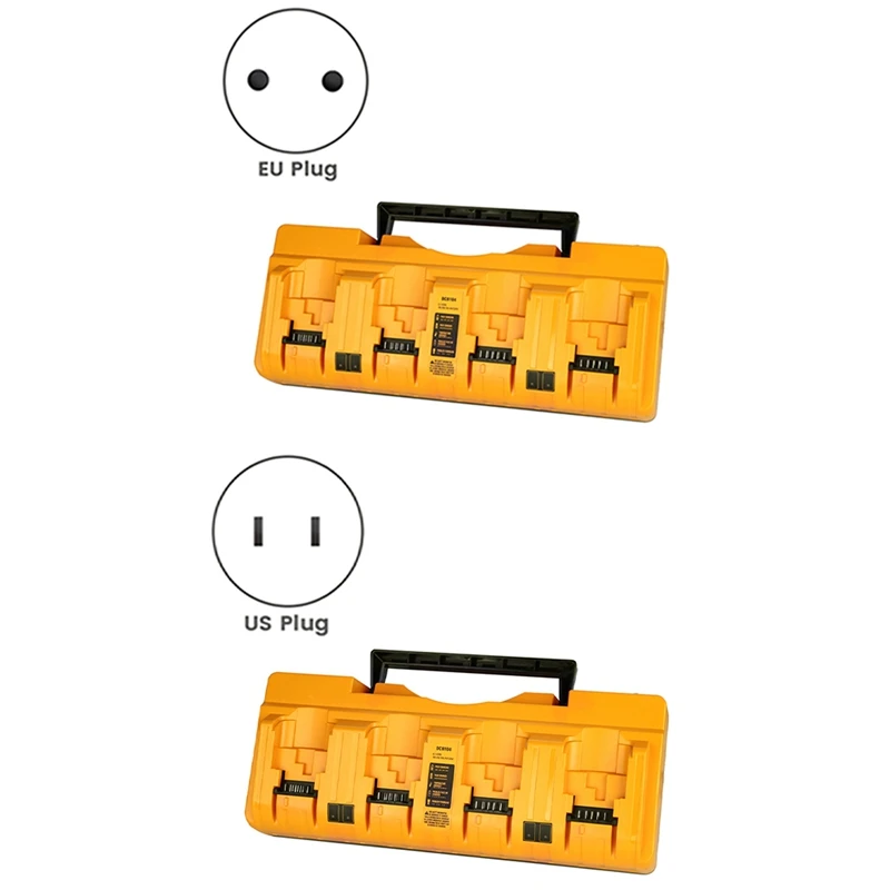 Imagem -06 - Substituição para o Carregador de Bateria Dewalt 12v 20v Max Batterydcb124 Dcb126 Dcb200 Dcb205 Dcb206 Dcb104