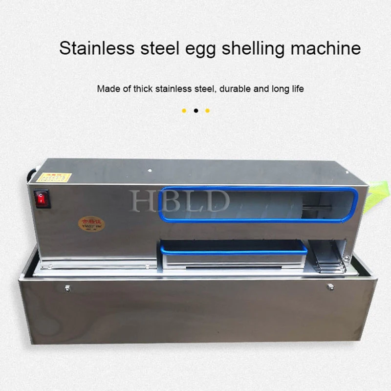 Automatic Egg Peeling Machine Commercial Duck Egg Peeling Equipment