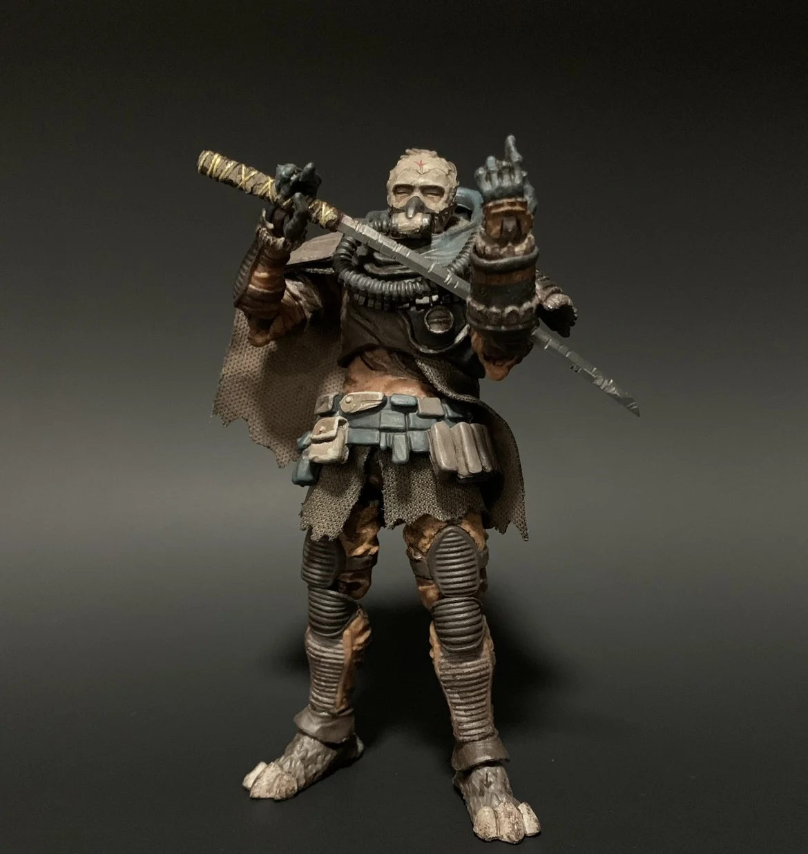 118 Wasteland 3 375 Figura de acción Armas Lluvia ácida Guerra Gijoe Predator Planet Green Valley Bfs Accesorios de juguete c...