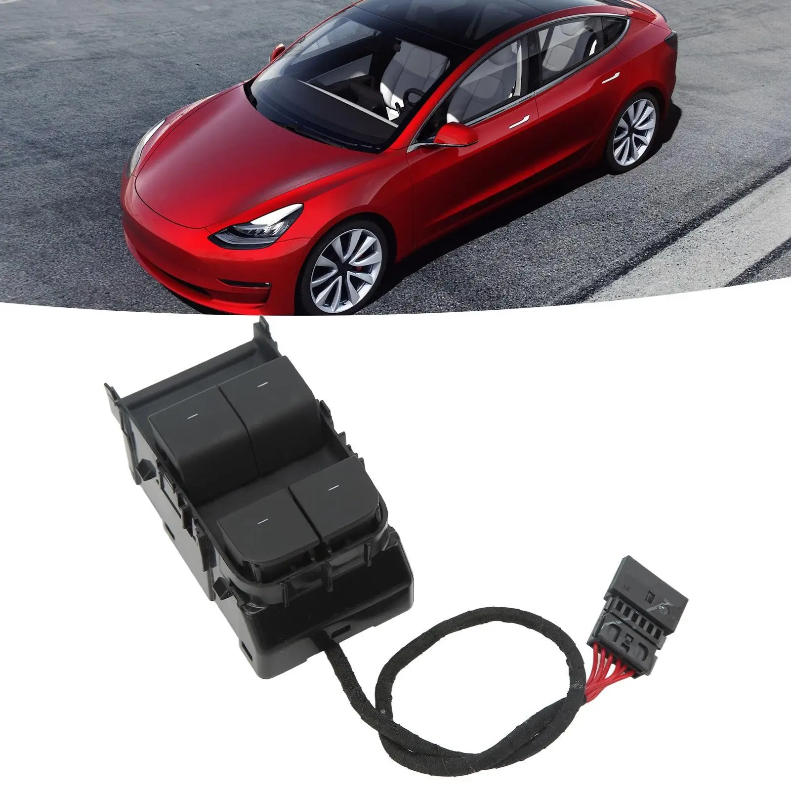 パワーウィンドウスイッチ 簡単取り付け ABS 1081037 02 G コントロール ダイレクトフィット フロント左 OE 標準用